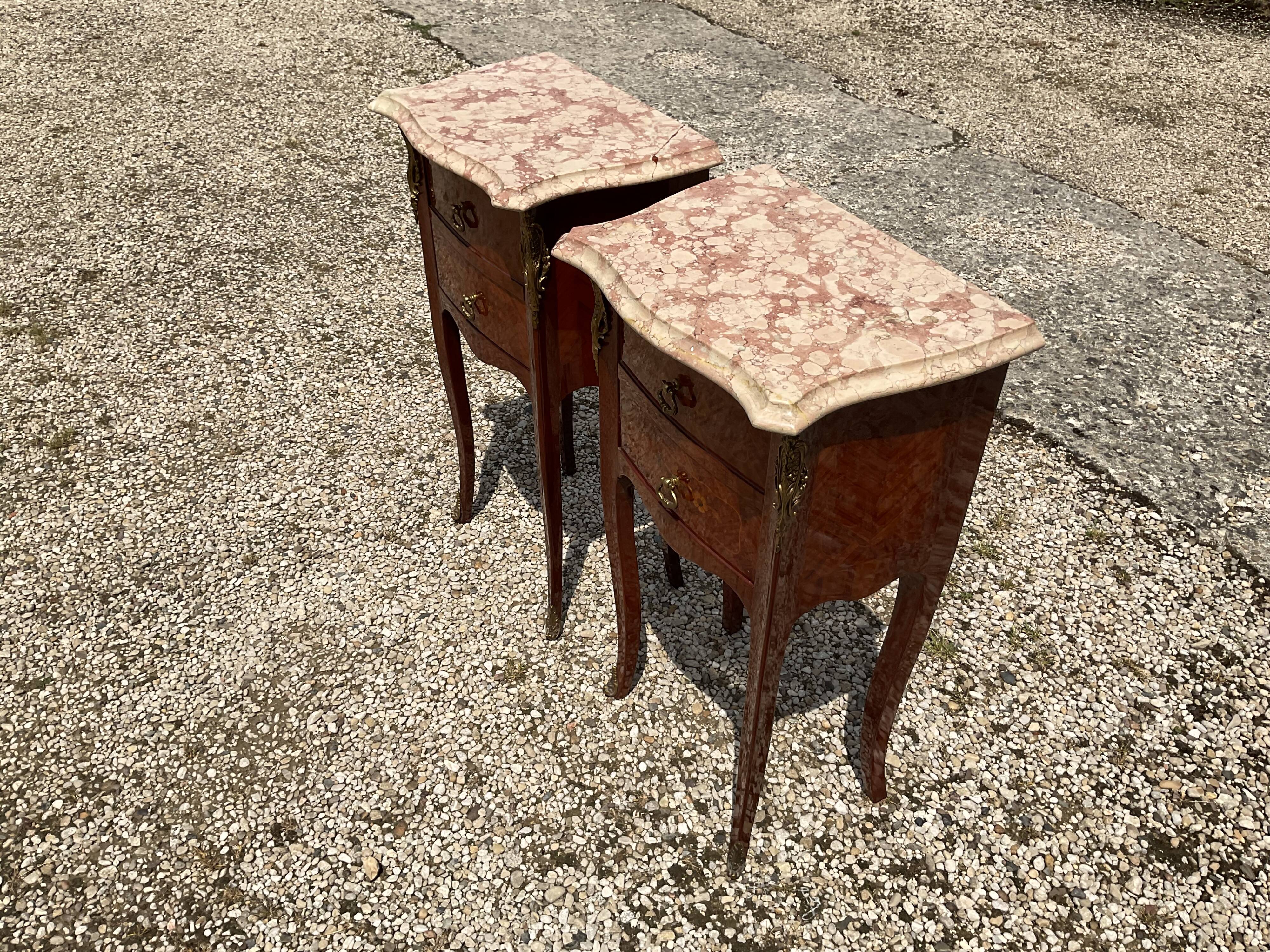 Pair of bedside tables