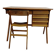Bureau vintage pieds compas et sa chaise années 50/60