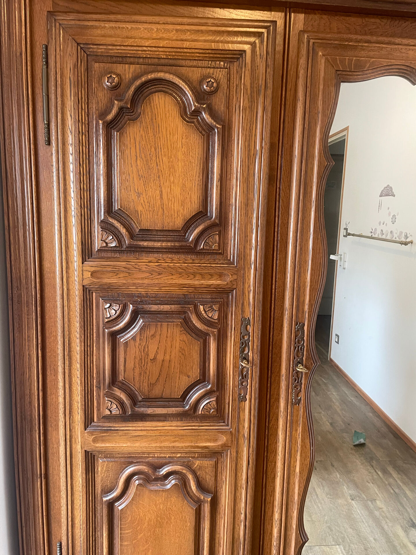 Antique wardrobe