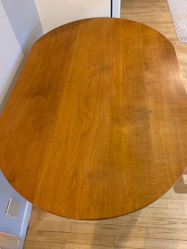 Solid oak table