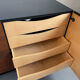 Mid century modern sideboard credenza brazilian rosewood veneer