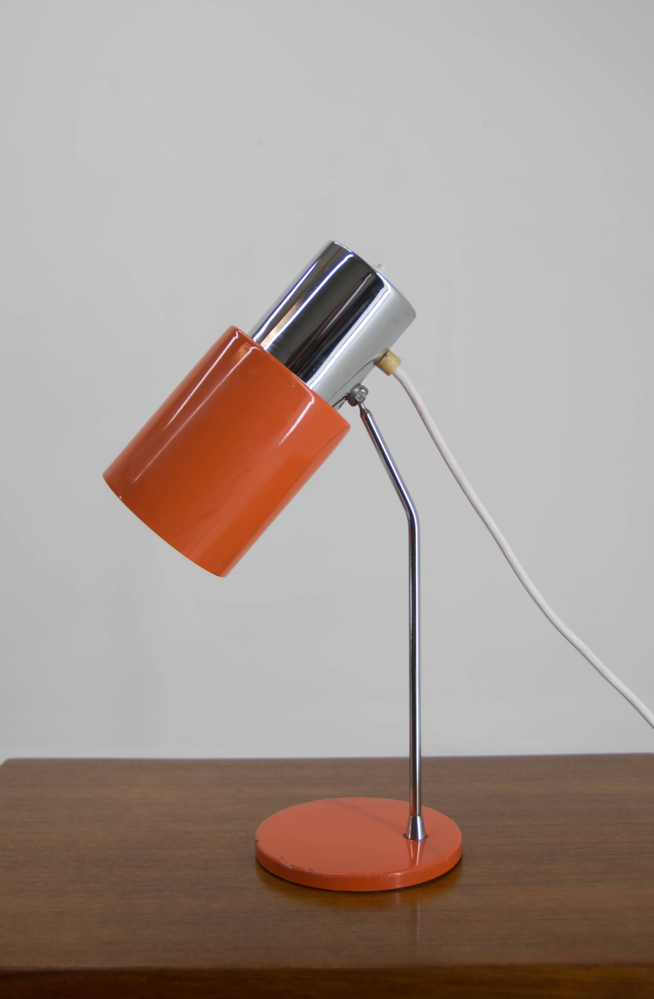 Mid-Century Table Lamp Designed by Josef Hurka for Napako, 1970's