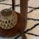 Art deco oak pedestal table