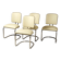 Bauhaus Leather Armchairs attributed to Thonet, Austria, 1920s, Set of 4