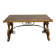Table basque espagnole en chêne