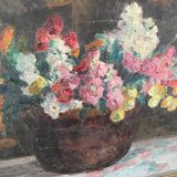 Nature morte au fleurs M. Klein