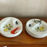 Duo de bols à sauce pour crustacés