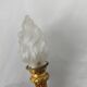 Torch wall lamp in gilded bronze Louis XVI Circa Napoleon III style.