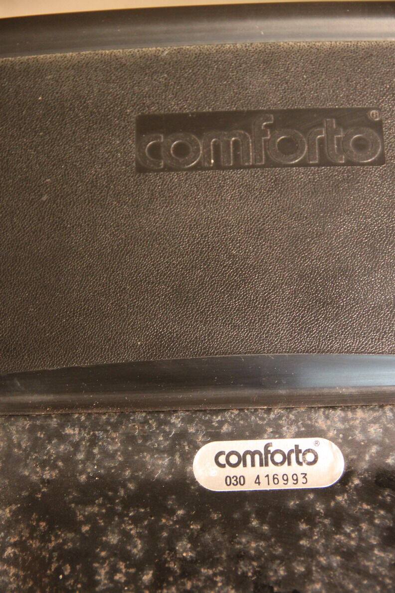 70s wheeled comfort armchair