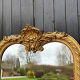 Louis XV style mirror or trumeau circa 1880 123x200cm