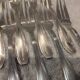 12 silver-plated cake forks, goldsmith Boulenger art deco