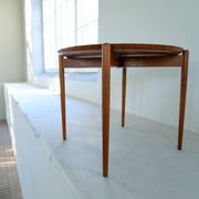 Mid-century modern teak side table/tray Sweden 1960s