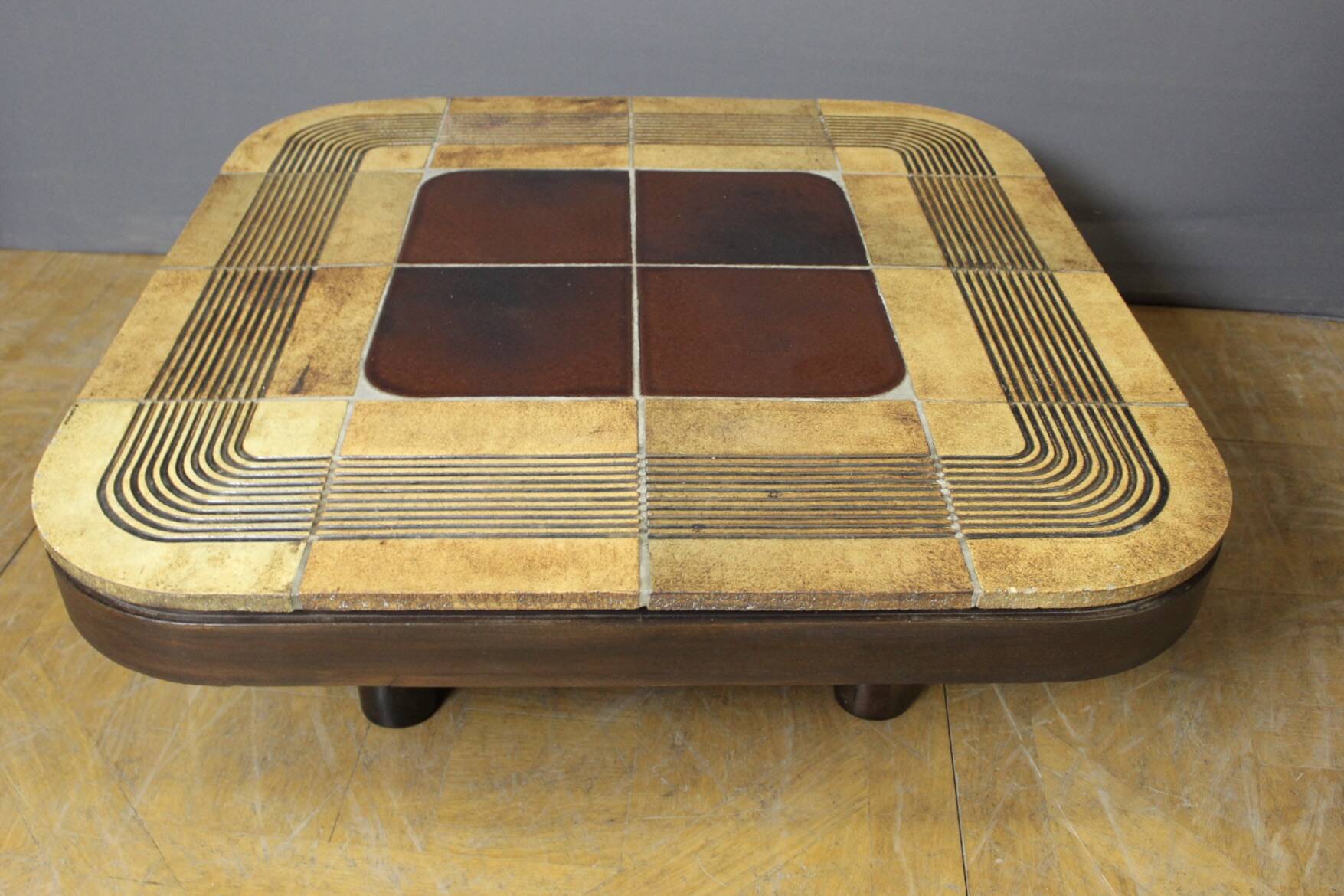 Coffee table by Roger Capron, model Mambo, 1974.