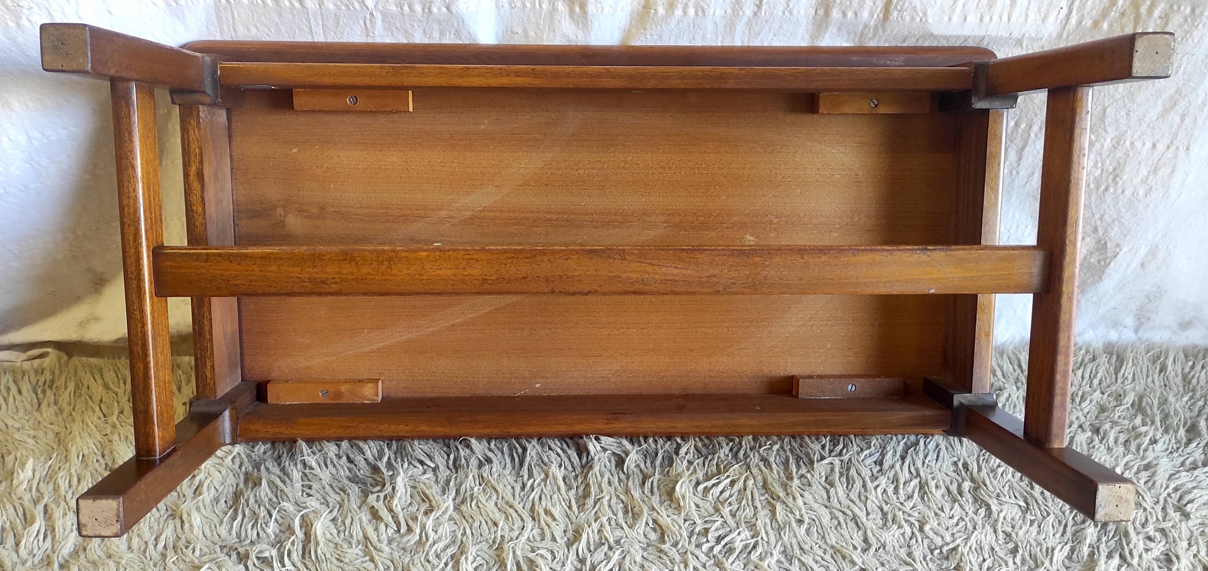 Scandinavian-style teak coffee table - mid-20th century