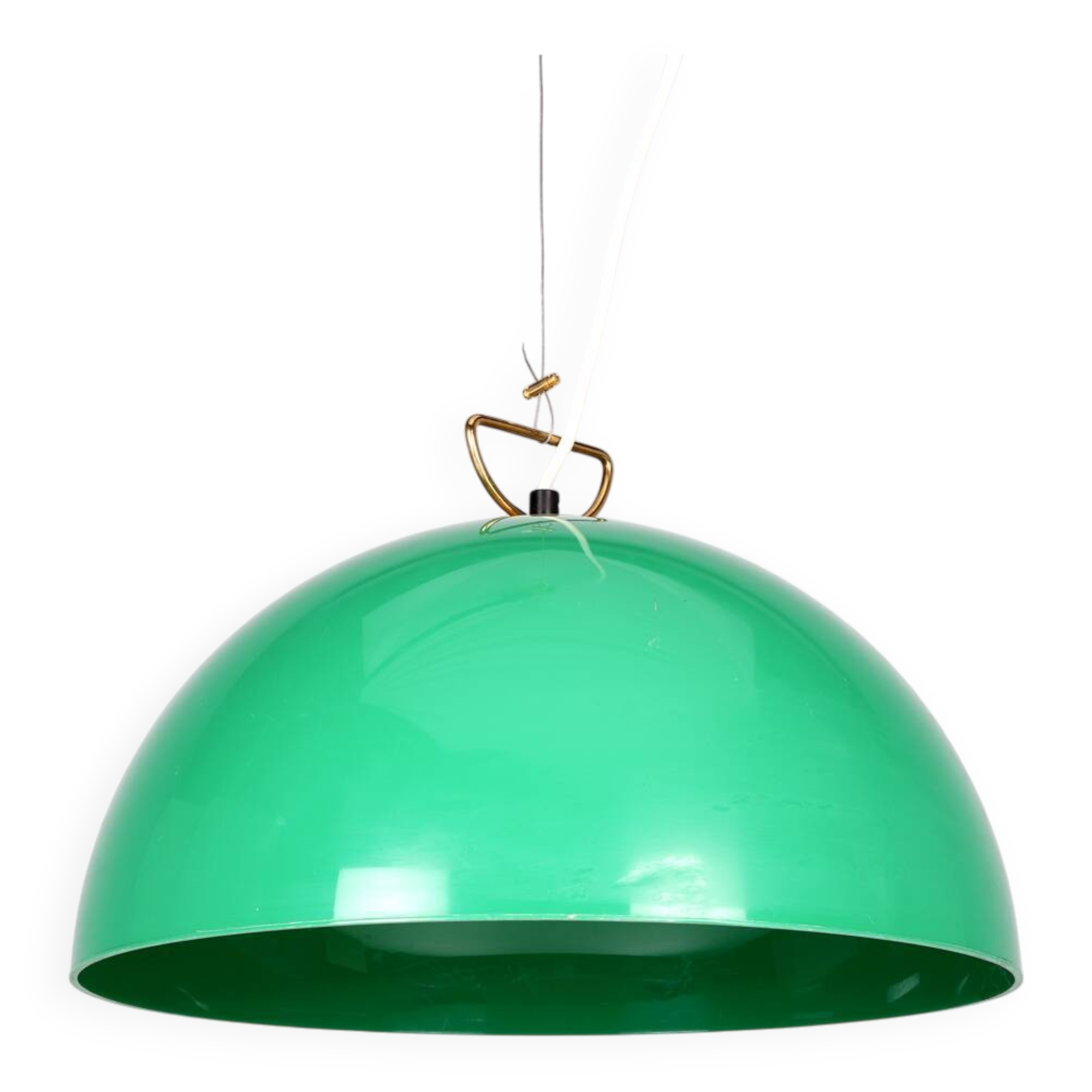 Suspension perspex and brass circa 1970