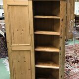 Fir corner wardrobe early 20th century