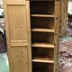 Fir corner wardrobe early 20th century