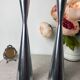 Ikea gâta aluminum diabolo candle holders