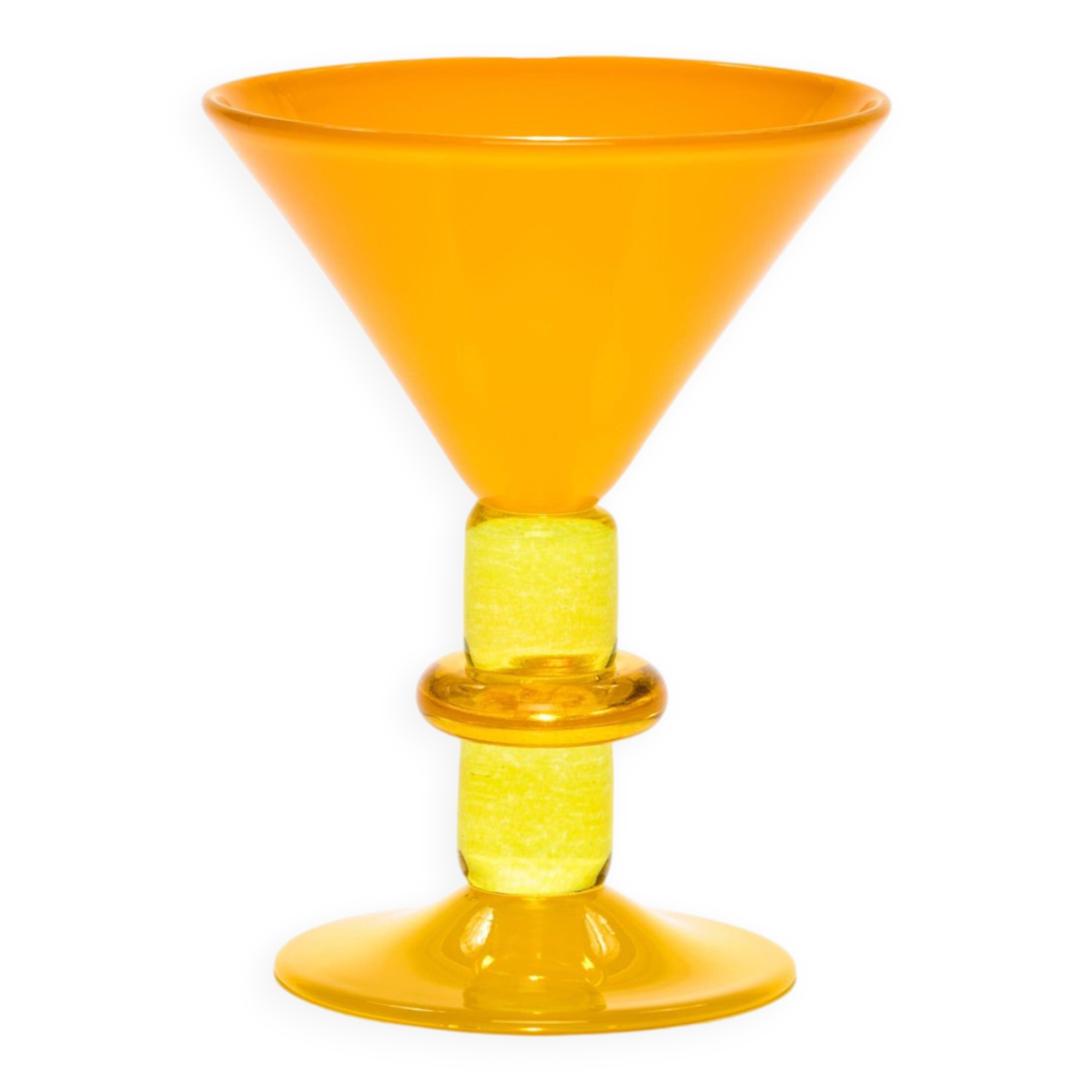 Miami Martini Glass in Sunshine