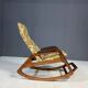 Rocking chair, Dřevotvar, 1970s, Czechoslovakia