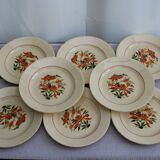 Set of 6 dessert plates