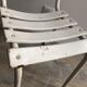 Chairs all steel in their original patina.