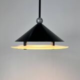 Suspension halogène postmoderne italienne, années 1980