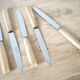 Set de 12 couteaux avec manches effet corne dans leur coffret