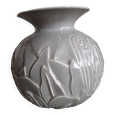 Art Deco vase with floral motif