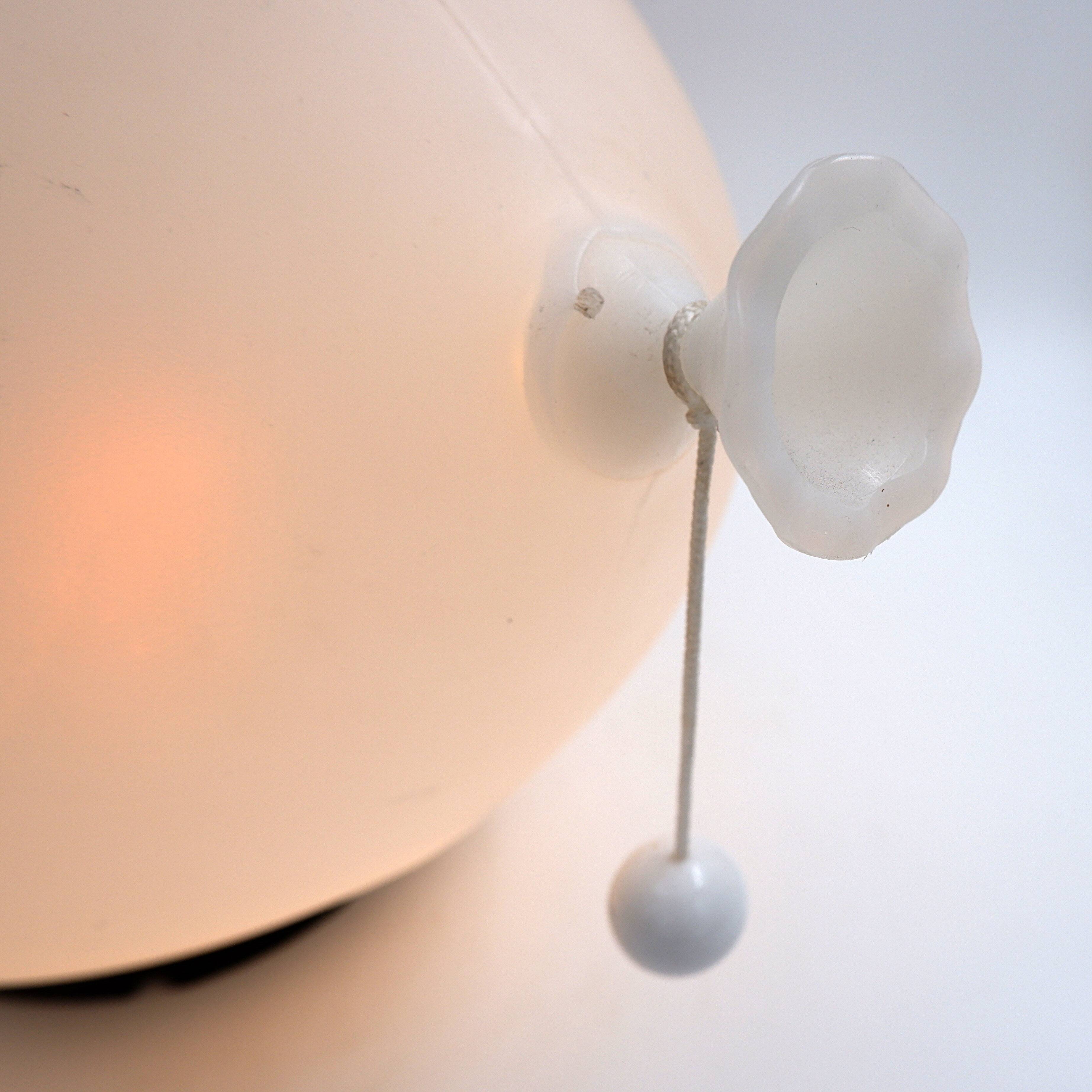 Lampe ballon vintage par Yves Christin pour Bilumen, années 1980
