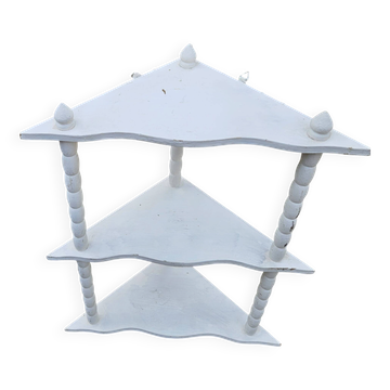 Etagere bobine d'angle 50's