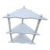 Etagere bobine d'angle 50's