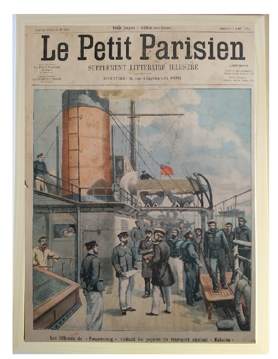 The Officers of the 'Petersburg' 1904