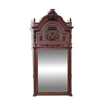 Renaissance mirror, France, circa 1890.