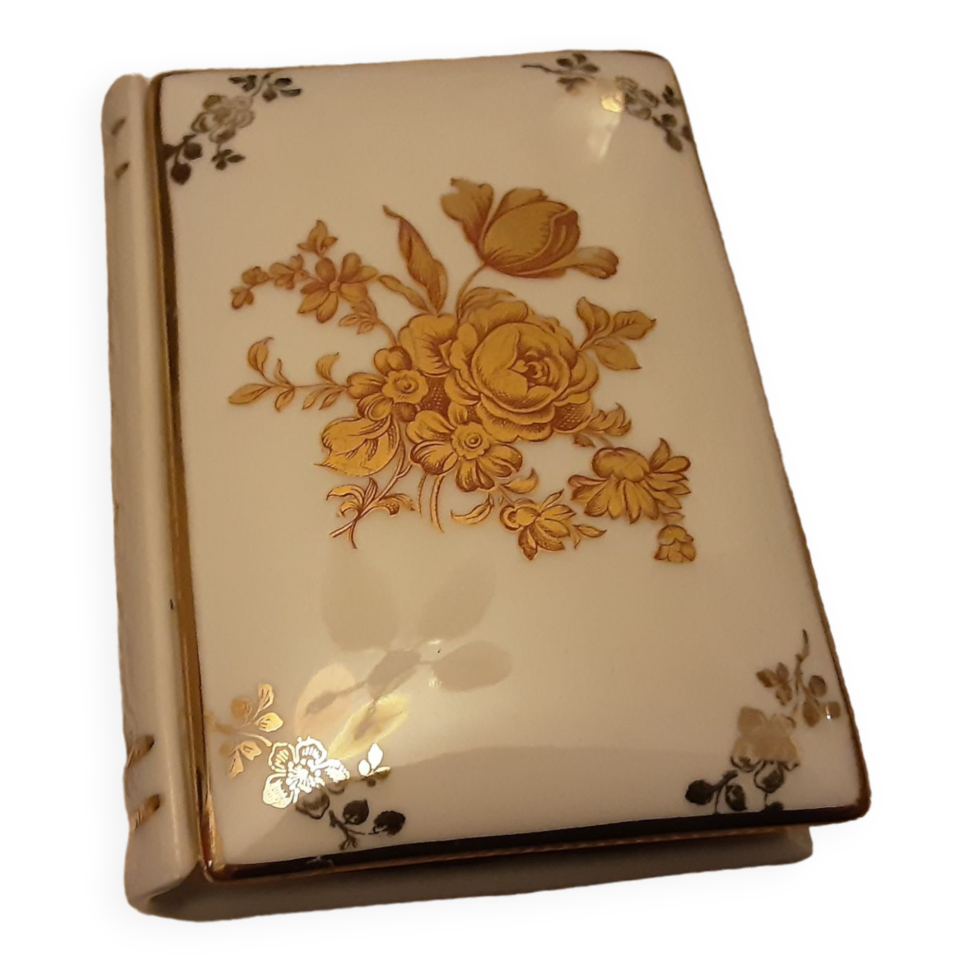 Jewelry box porcelain of Limoges