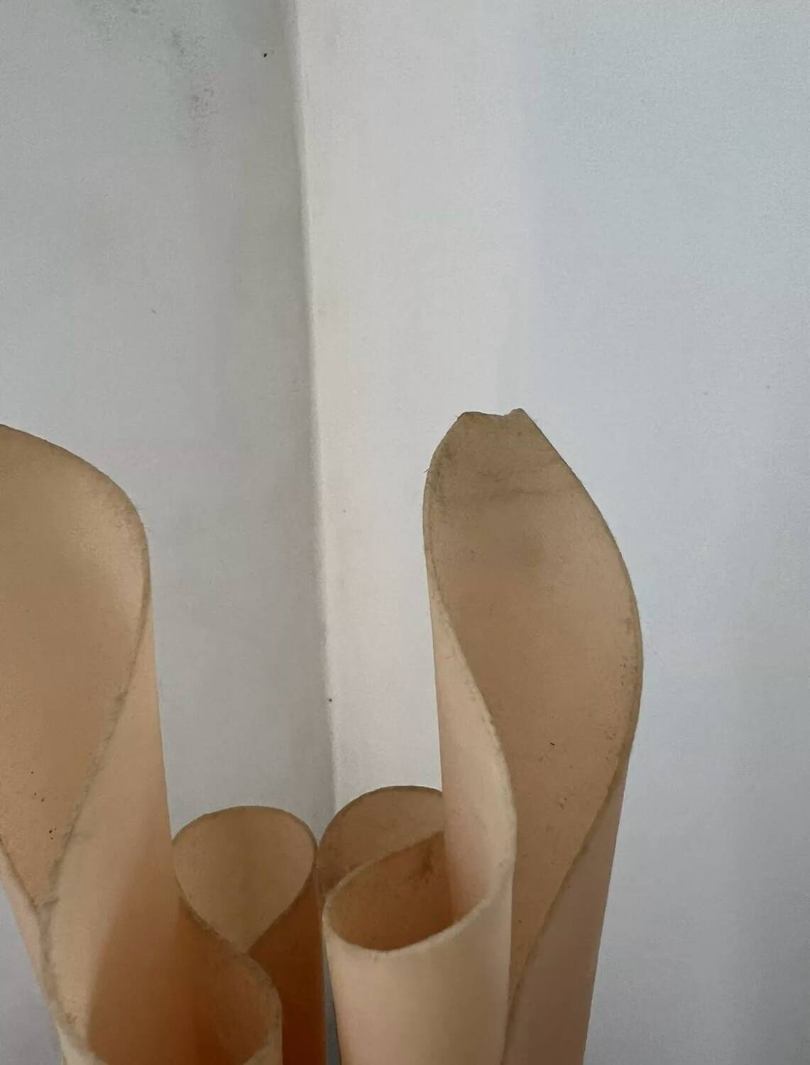 Georgia Jacob vintage Athena lamp, alabaster base, 1970s design