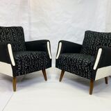 Paire de fauteuils années 1960