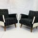 Paire de fauteuils années 1960