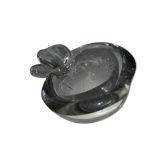 Vide poche pomme en cristal.