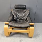 Swedish Kroken armchair by Ake Fribyter for Nelo Möbel, 1970s