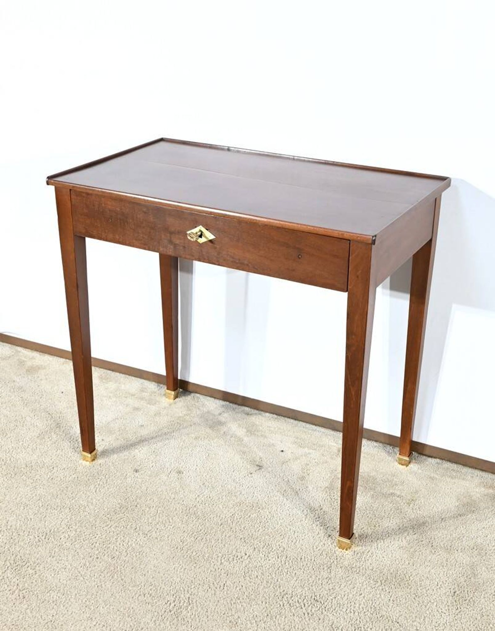 Table en acajou de Cuba, époque Directoire, début XIXème