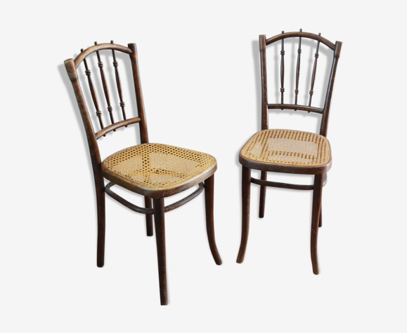 4 Thonet bistro chairs No.66 | Selency