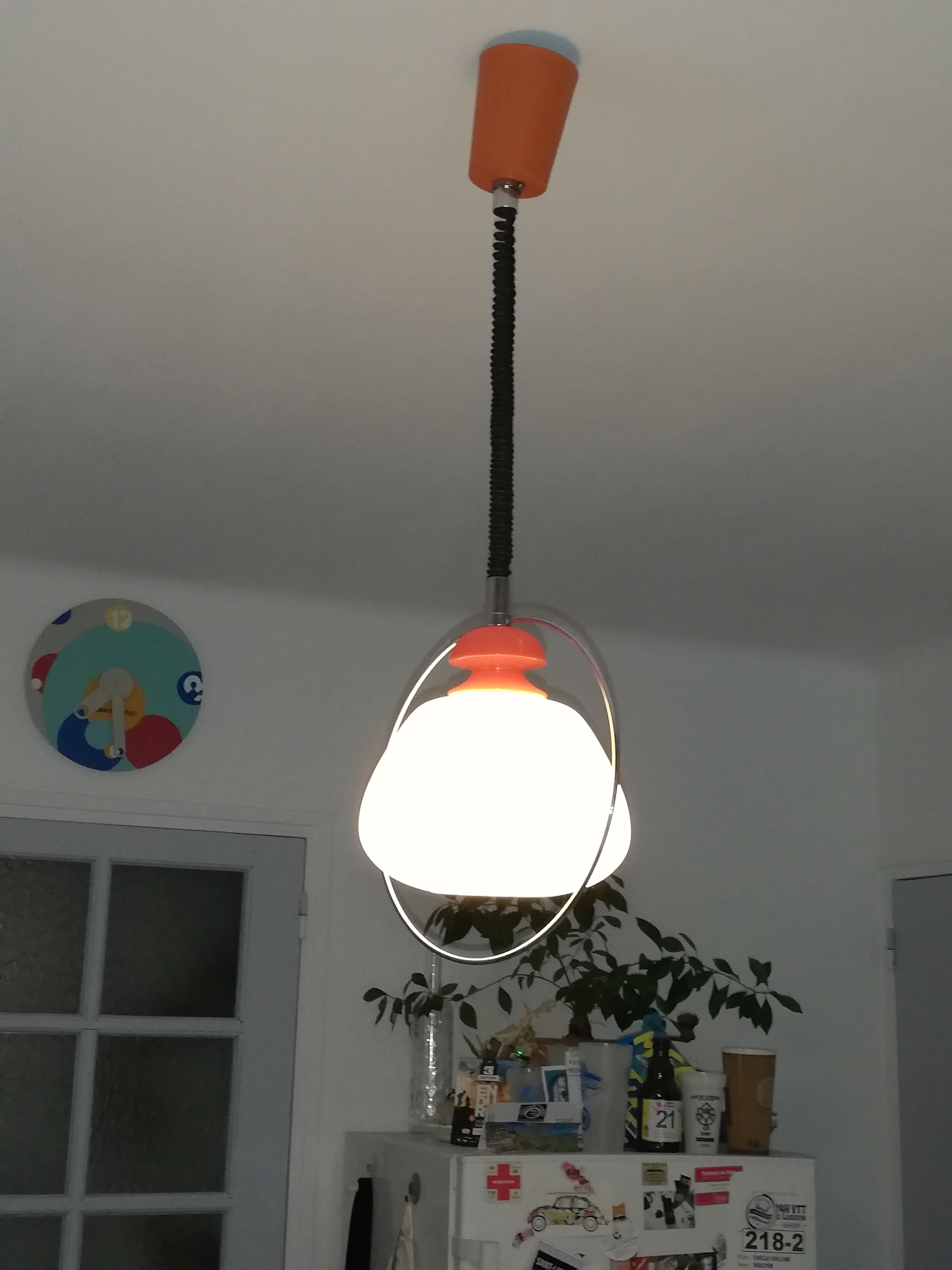 Adjustable hanging lamp 1970