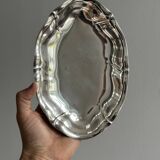 Shiny metal dish