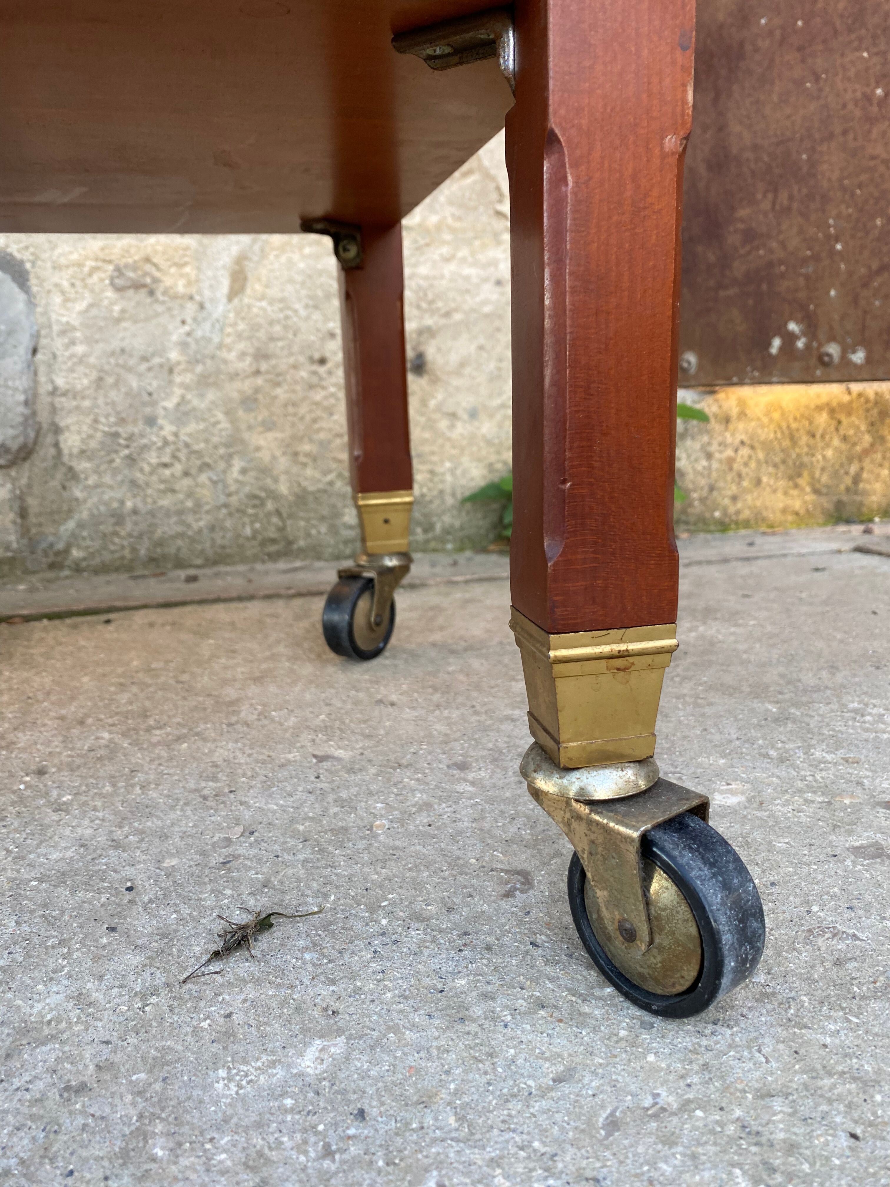 Leather and brass rolling service