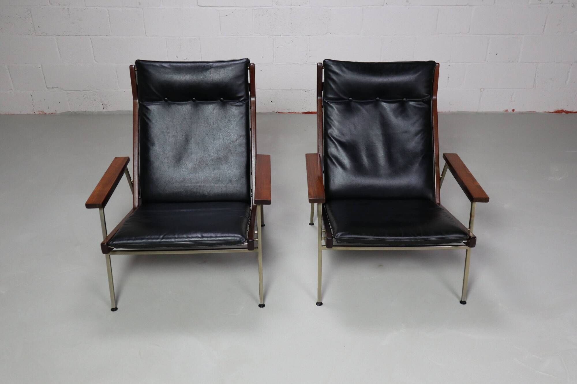 Pair of lounge chairs model 1611 by Rob Parry for De Ster Gelderland, 1952