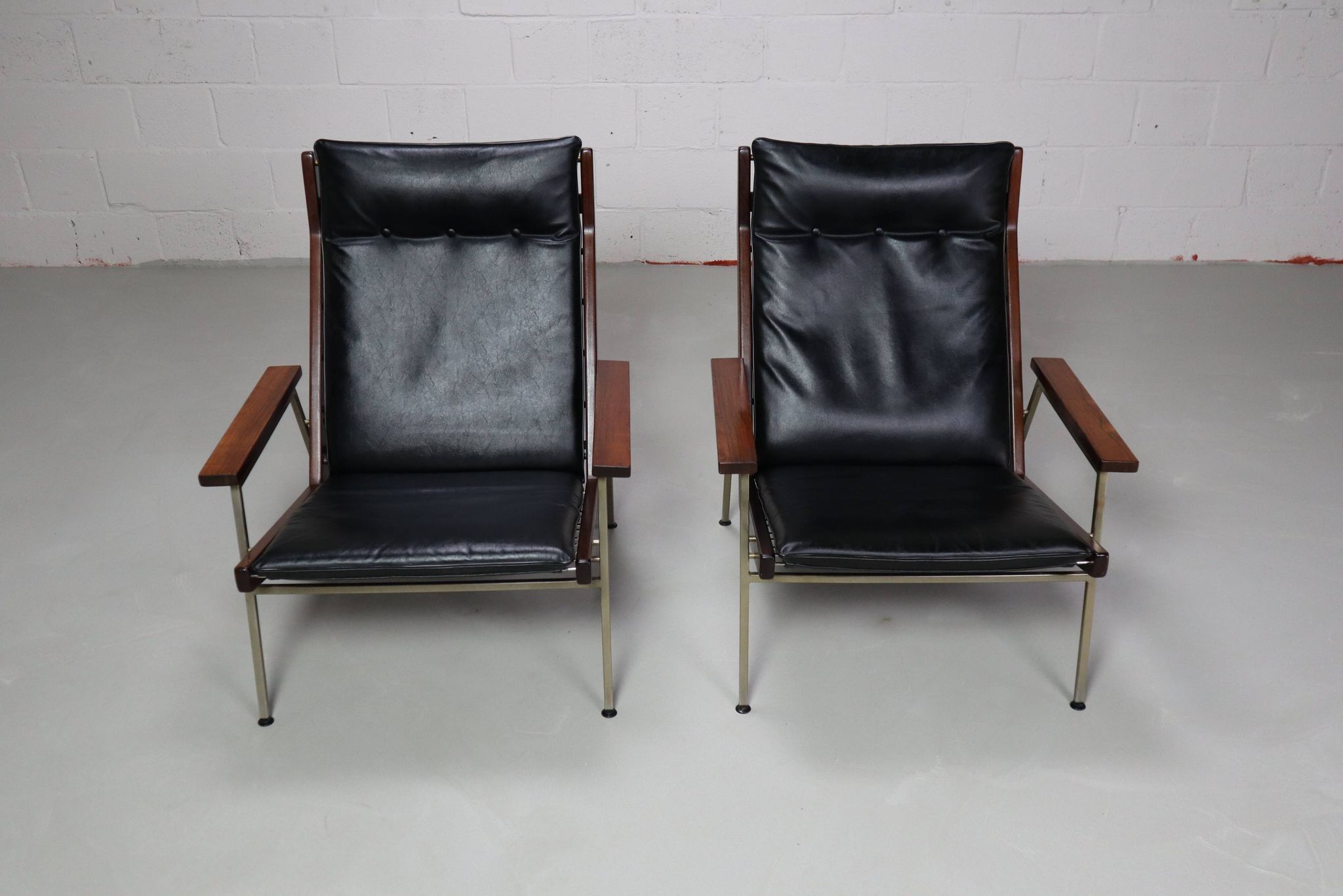 Pair of lounge chairs model 1611 by Rob Parry for De Ster Gelderland, 1952
