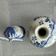 Lot vase Delft et moulin anciens