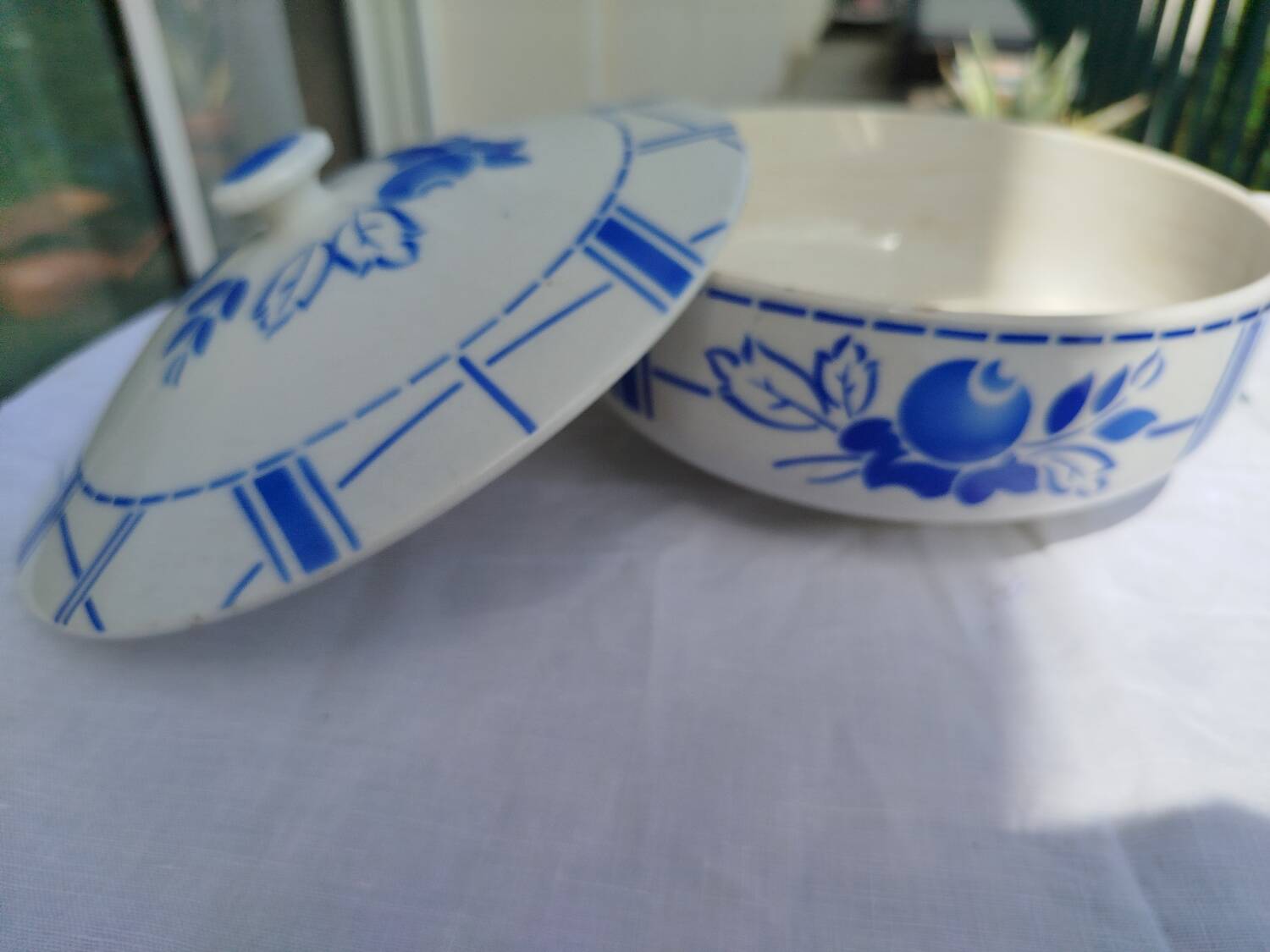 Gien Floral Soup Tureen