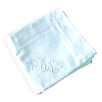 Vintage embroidered monogram pillowcase LS 70x75 Cotton cushion cover